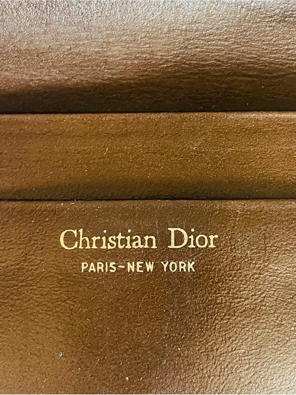Vintage Dior Monogram Kiss-Lock Wallet